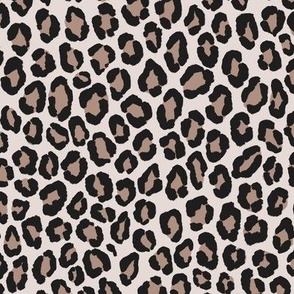 Leopard Cheetah Print - Neutral Cold - Small