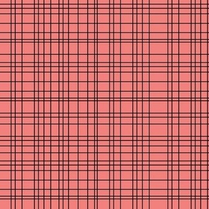 cherry loose checkered wall
