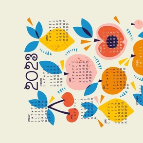 Tutti Frutti Calendar 2023