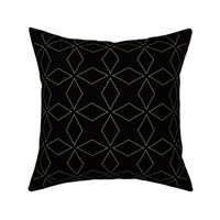 ART DECO RHOMBUS FLOWER - LARGE SCALE