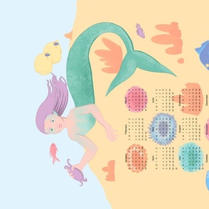 Mermaid 2023 Calendar