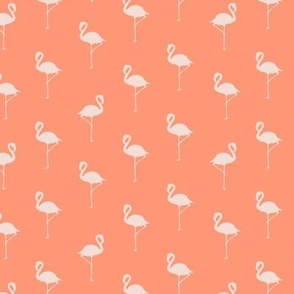 Retro flamingo orange 2  sml