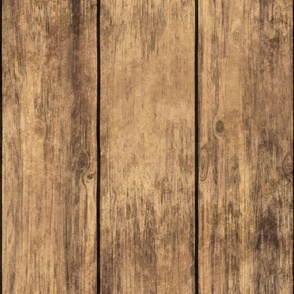 Rustic Wood Planks Mural Texture