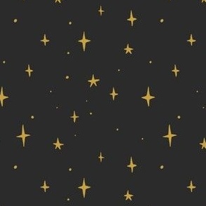 Stars // grey background // small scale // 4.2"
