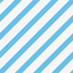 Candy Cane Stripes Blue | Lg.