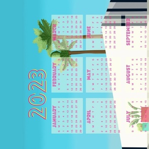 Mid Century Palm Springs Calendar 2023