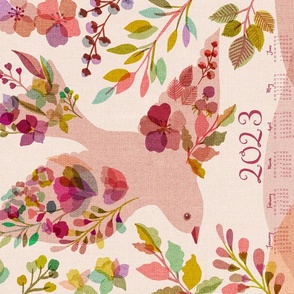 Blossoming Bird 2023 Calendar