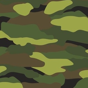Multi Terrain Modern Abstract Camouflage 12in