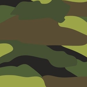 Multi Terrain Modern Abstract Camouflage 24in
