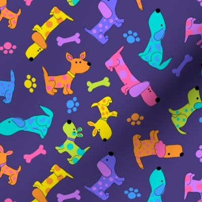 250 Rainbow Dogs