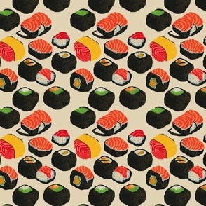 Sushi Memphis Design Style Gestalt a7dc