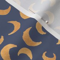 Moon Crescent - Midnight Blue - Small