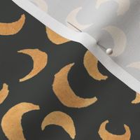 Moon Crescent - Dark Grey-Small