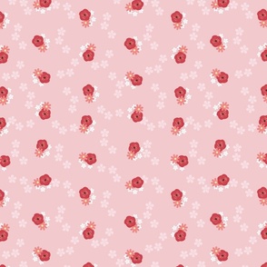 Blossom Mini Floral red