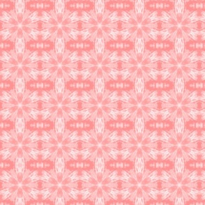 sweet kaleidoscope in salmon pink.