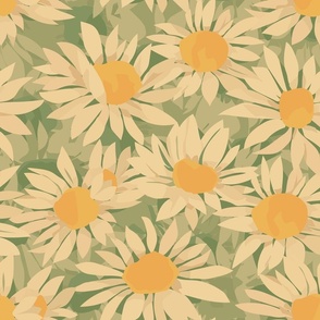 pattern of daisies