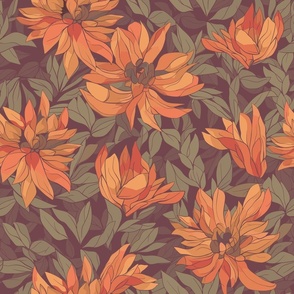 pattern of daisies