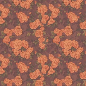 pattern of roses