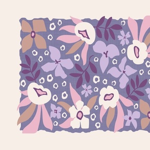 Modern Floral 2024 Calendar Lilac Pink