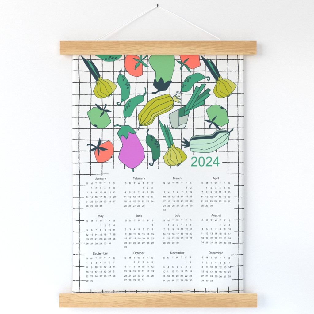 CALENDAR towel 2024 