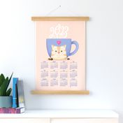 Coffee Cat Calendar 2023