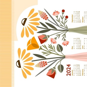 2023 Floral Bouquet Calendar