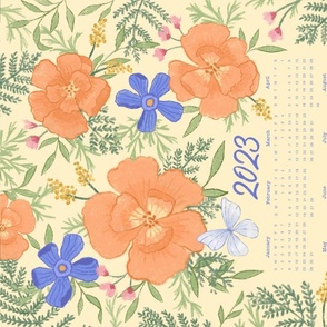 2023 Sweet Spring Garden Calendar by Kristina Hunter