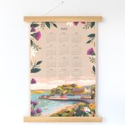 Seaside wall calendar 2023