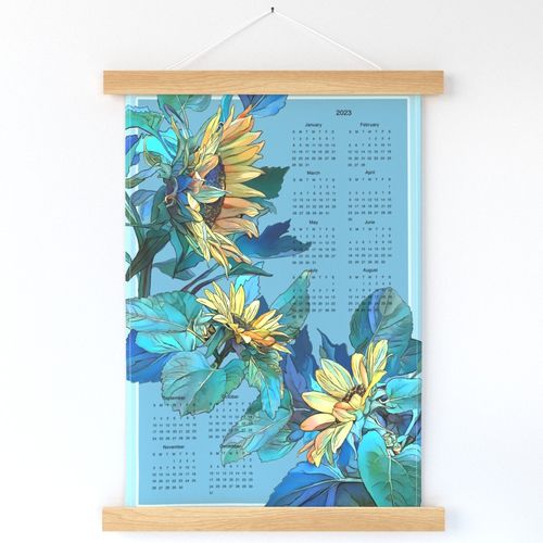 Sunflower Calendar 2023