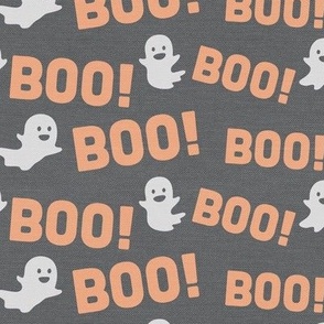 Halloween Boo Ghost Pattern, Halloween Fabric