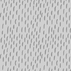 Subtle Marks Minimalistic Pattern In Neutral Grey Smaller Scale