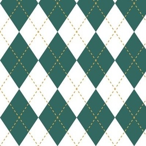 Argyle Green & Gold