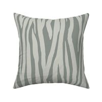 Simple Zebra Stripe Design In Sage Green