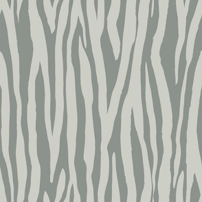 Simple Zebra Stripe Design In Sage Green