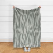 Simple Zebra Stripe Design In Sage Green