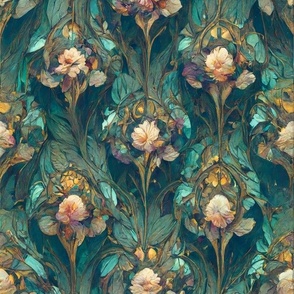 Floral Art Nouveau
