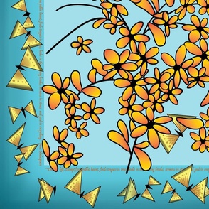 Butterfly & Petals Fall Design