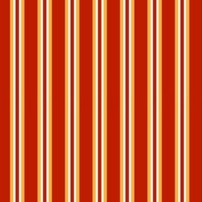 Favorite Things - Stripes on Spice - Wheat, Spice, Marigold - ffe459, bc1d00, ffb13a