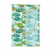 A Pack of Parrotfish, Wall  Hanging Calendar by Su_G_SuSchaefer_2022
