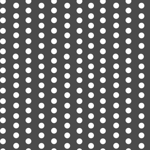 Halloween Black and white polka dot