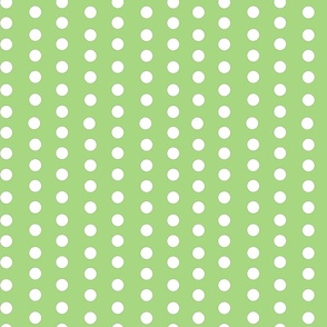 Halloween Green Polka Dot