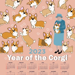 2023 YEAR OF THE CORGI BLUSH