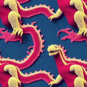 Crochet Godzilla