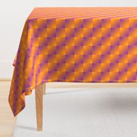 Checker gradient - orange purple