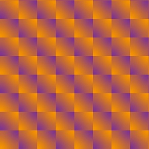 Checker gradient - orange purple