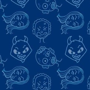 demon matching print