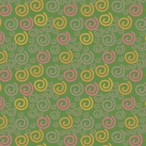 60s Spring Swirls