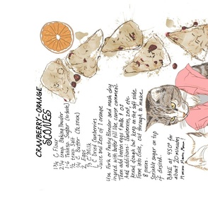 Mama Cat's Cranberry-Orange Scones Recipe
