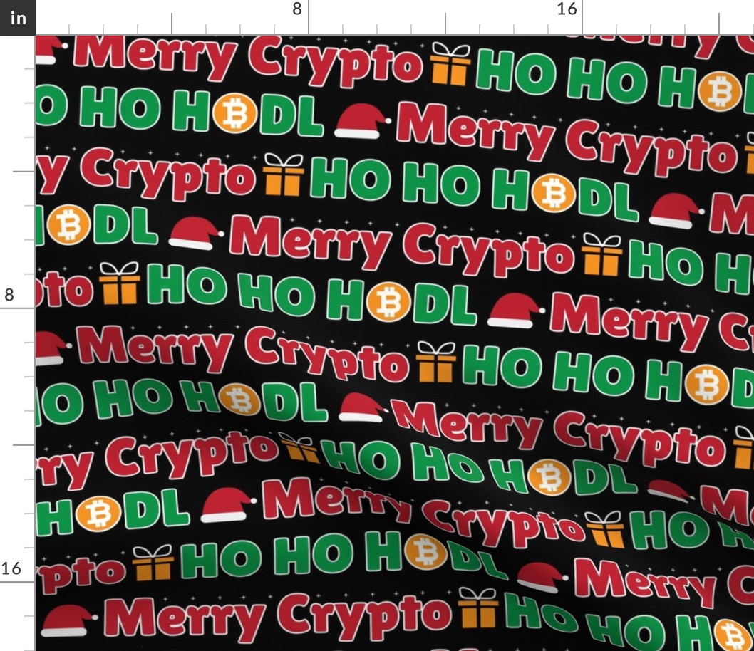 Merry Crypto Christmas Bitcoin