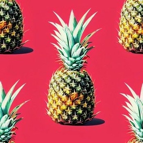 Pop Art Pineapple Medium